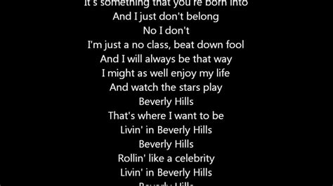 beverly hills lyrics